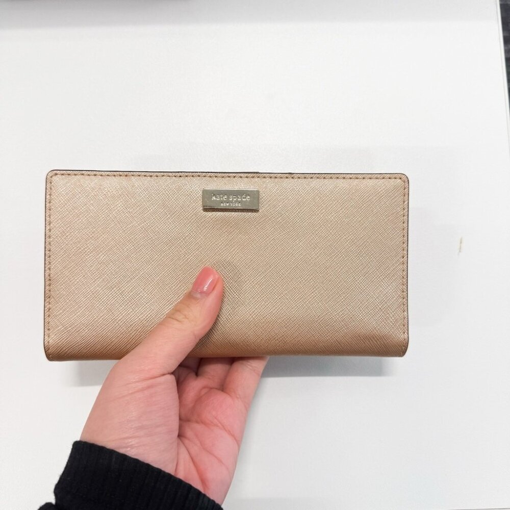 Kate Spade Metallic Wallet